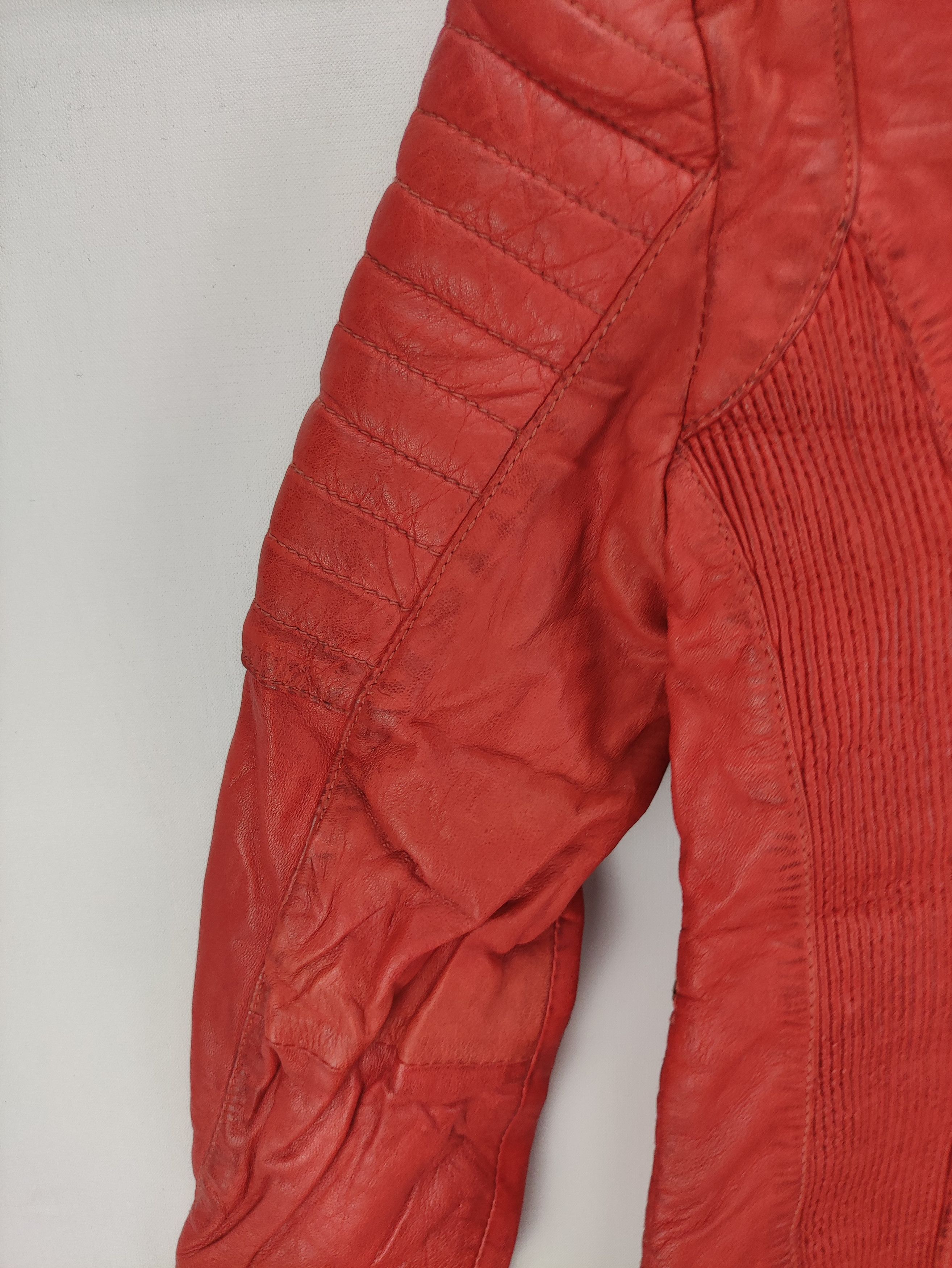Leather Vintage GG Lady Leather Jacket Zipper Size XS / US 0-2 / IT 36-38 - 13 Thumbnail