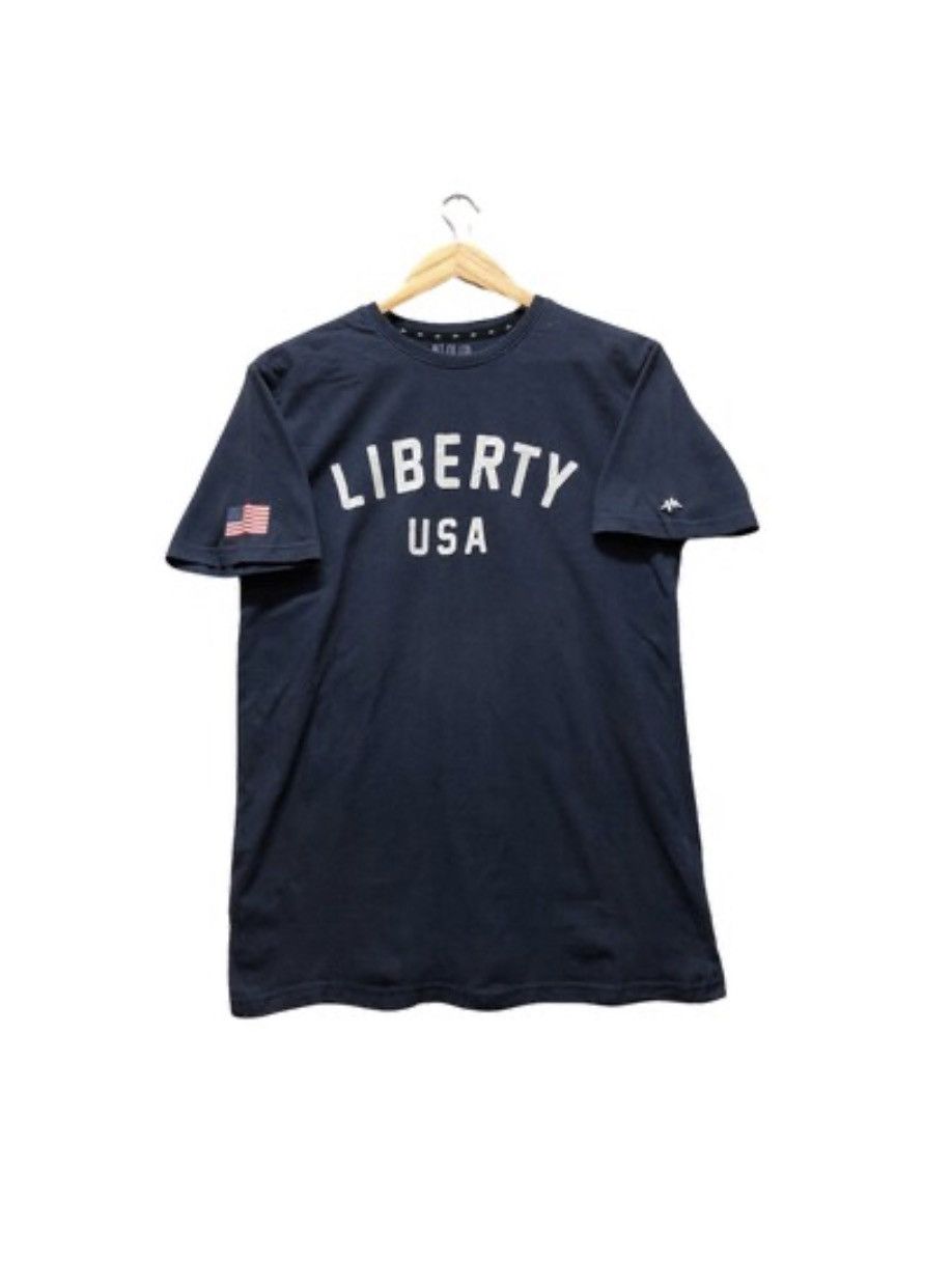 Liberty USA Short Sleeve T-shirt BigLogo Pullover Liberty