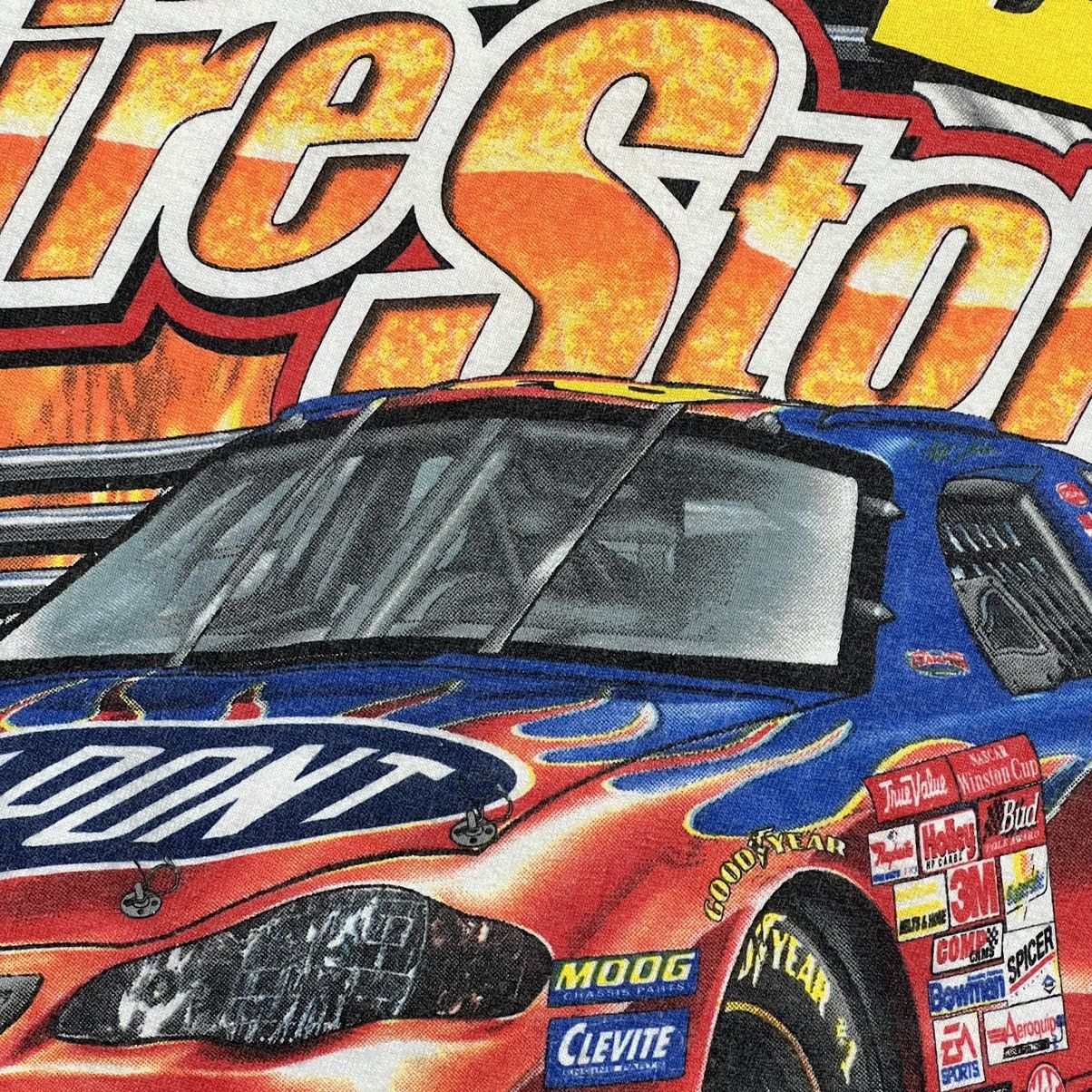 NASCAR VINTAGE Y2K NASCAR JEFF GORDON RACING TEE SHIRT Size US XL / EU 56 / 4 - 1 Thumbnail