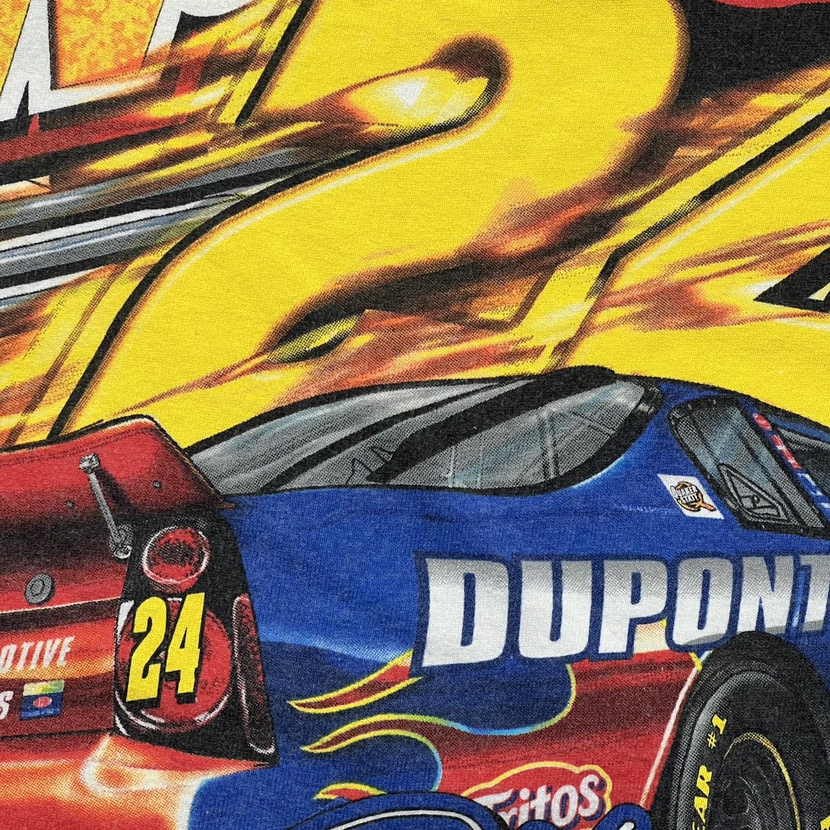 NASCAR VINTAGE Y2K NASCAR JEFF GORDON RACING TEE SHIRT Size US XL / EU 56 / 4 - 4 Thumbnail