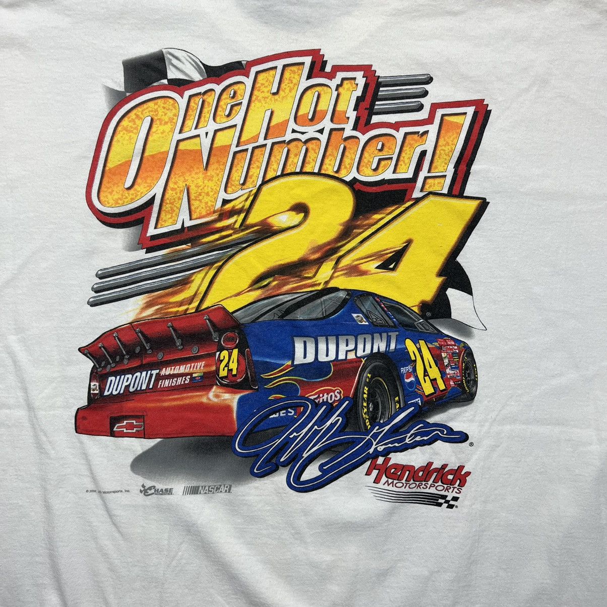 NASCAR VINTAGE Y2K NASCAR JEFF GORDON RACING TEE SHIRT Size US XL / EU 56 / 4 - 6 Thumbnail