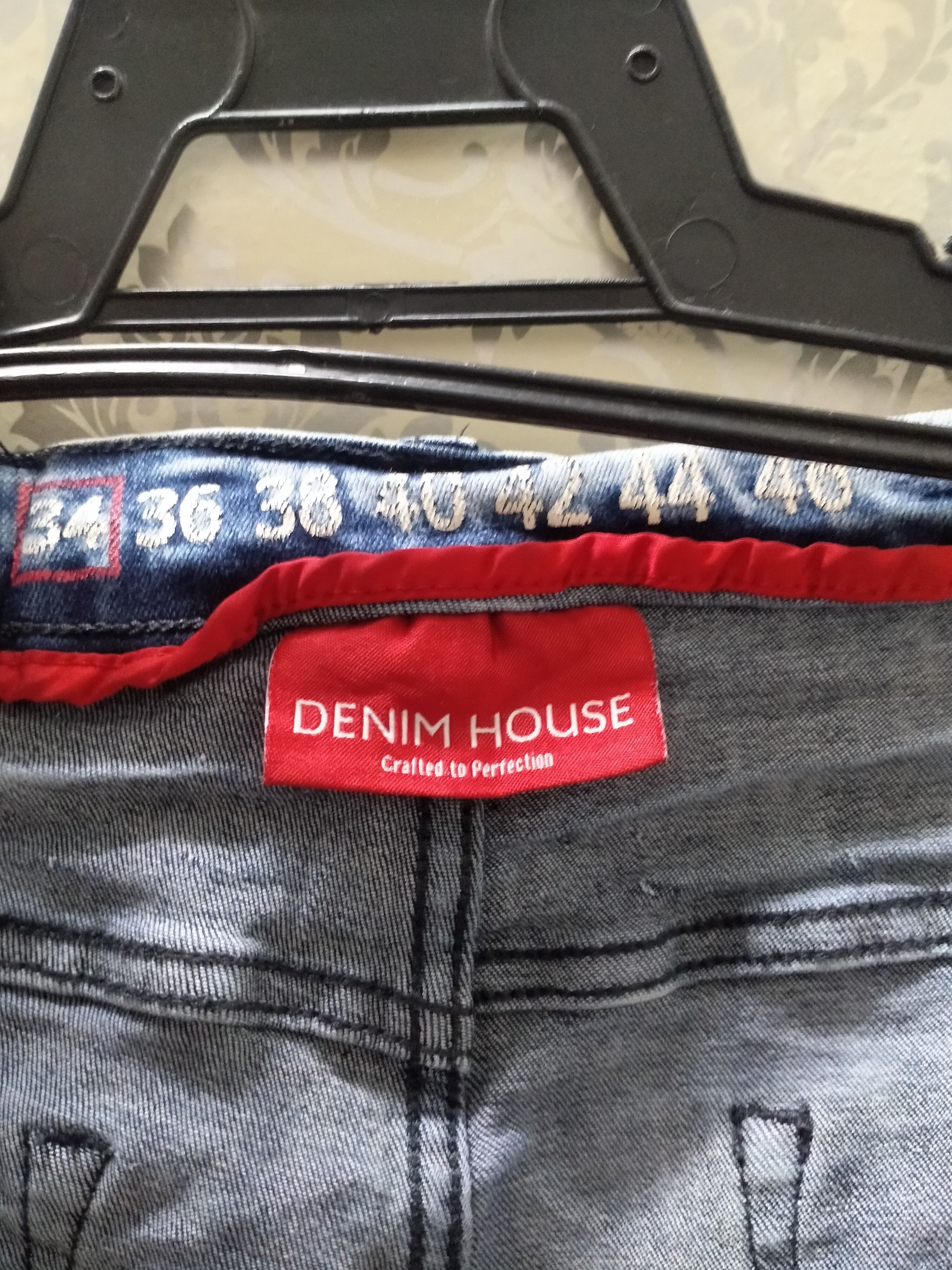 Hysteric Glamour DENIM HOUSE BIKER MOTO FIT RUBBER CLOTH JEANS Size US 34 / EU 50 - 19 Thumbnail