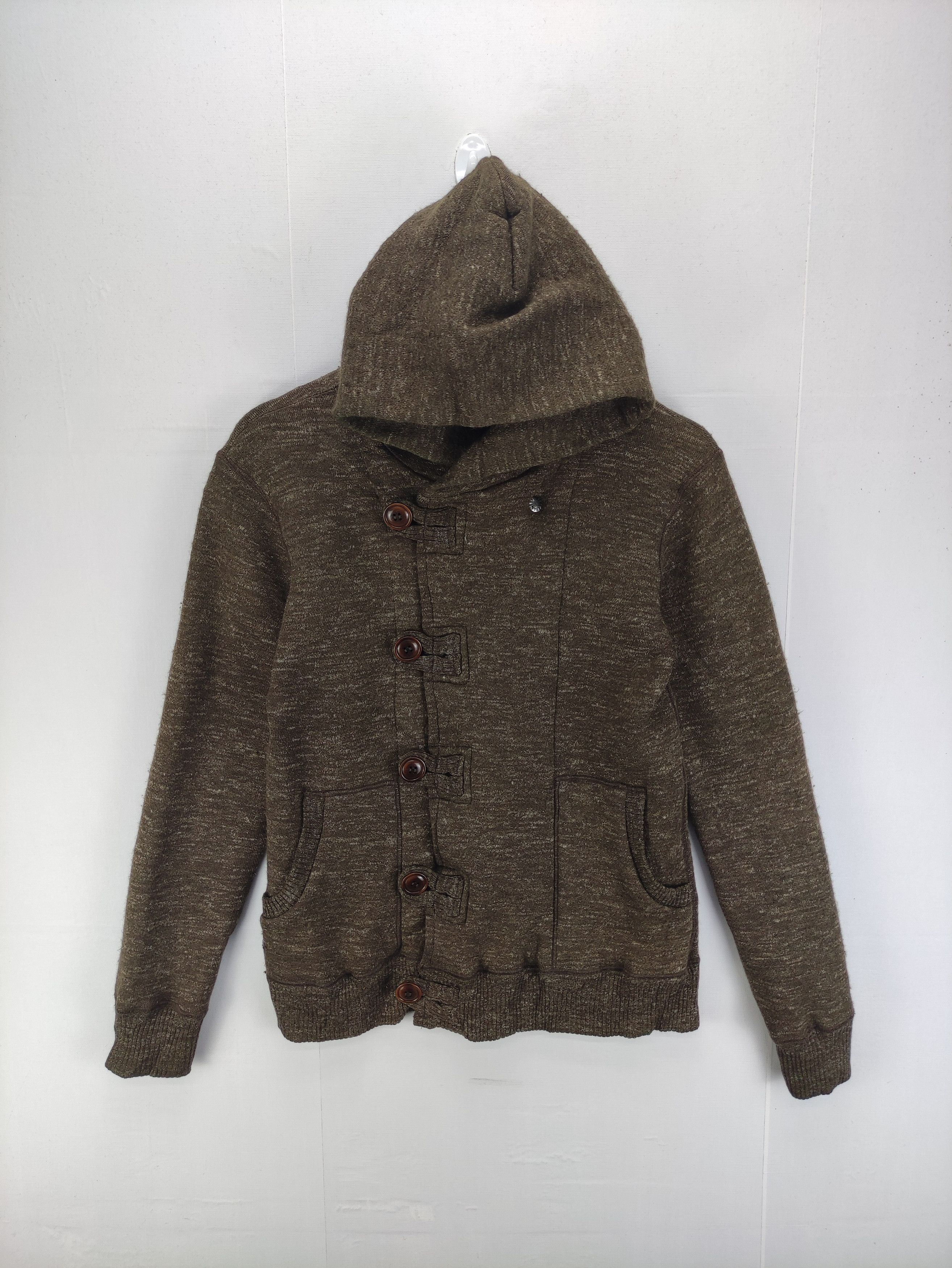 CABANE de ZUCCa Vintage Cabane De Zucca By Issey Miyake Hoodie Button Up Size XXS / US 00 / IT 34 - 1 Thumbnail