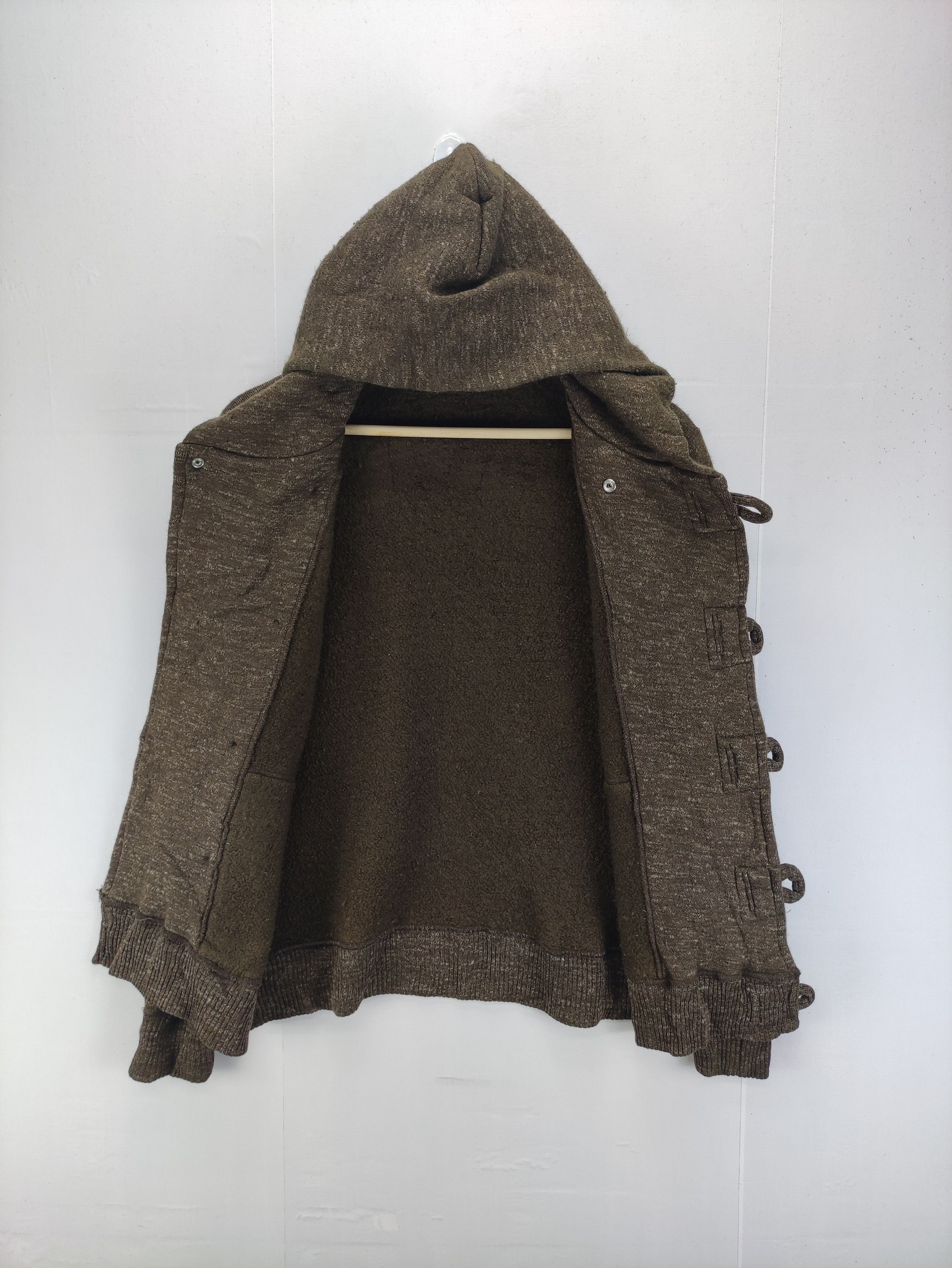 CABANE de ZUCCa Vintage Cabane De Zucca By Issey Miyake Hoodie Button Up Size XXS / US 00 / IT 34 - 5 Thumbnail