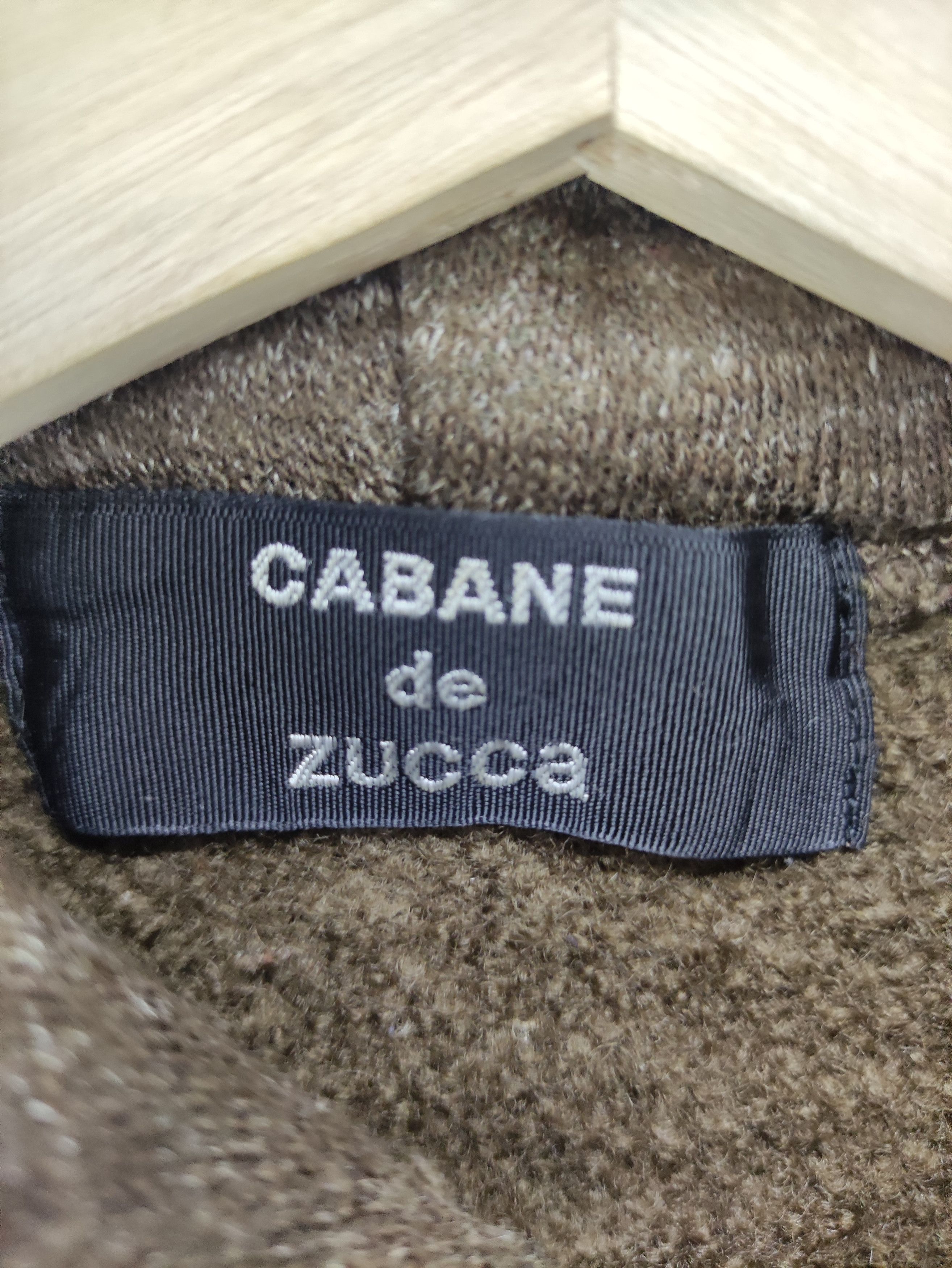 CABANE de ZUCCa Vintage Cabane De Zucca By Issey Miyake Hoodie Button Up Size XXS / US 00 / IT 34 - 2 Thumbnail