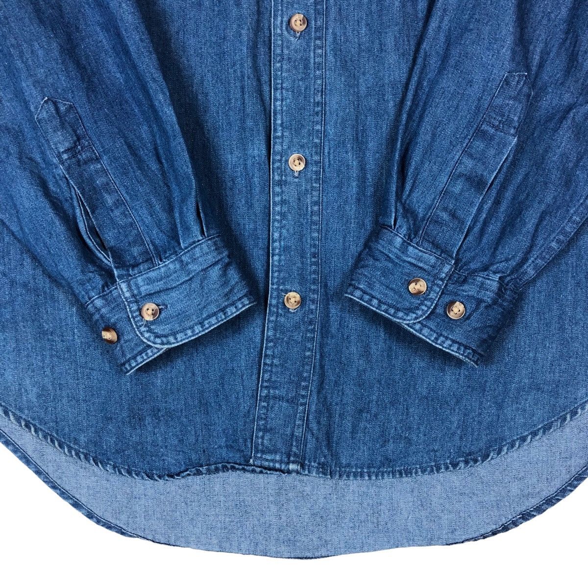 Pepsi Vintage Pepsi Flap-Pocket Denim Shirt Size US L / EU 52-54 / 3 - 6 Thumbnail