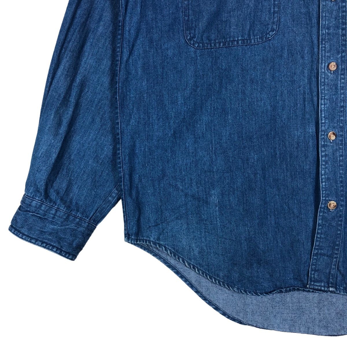 Pepsi Vintage Pepsi Flap-Pocket Denim Shirt Size US L / EU 52-54 / 3 - 4 Thumbnail