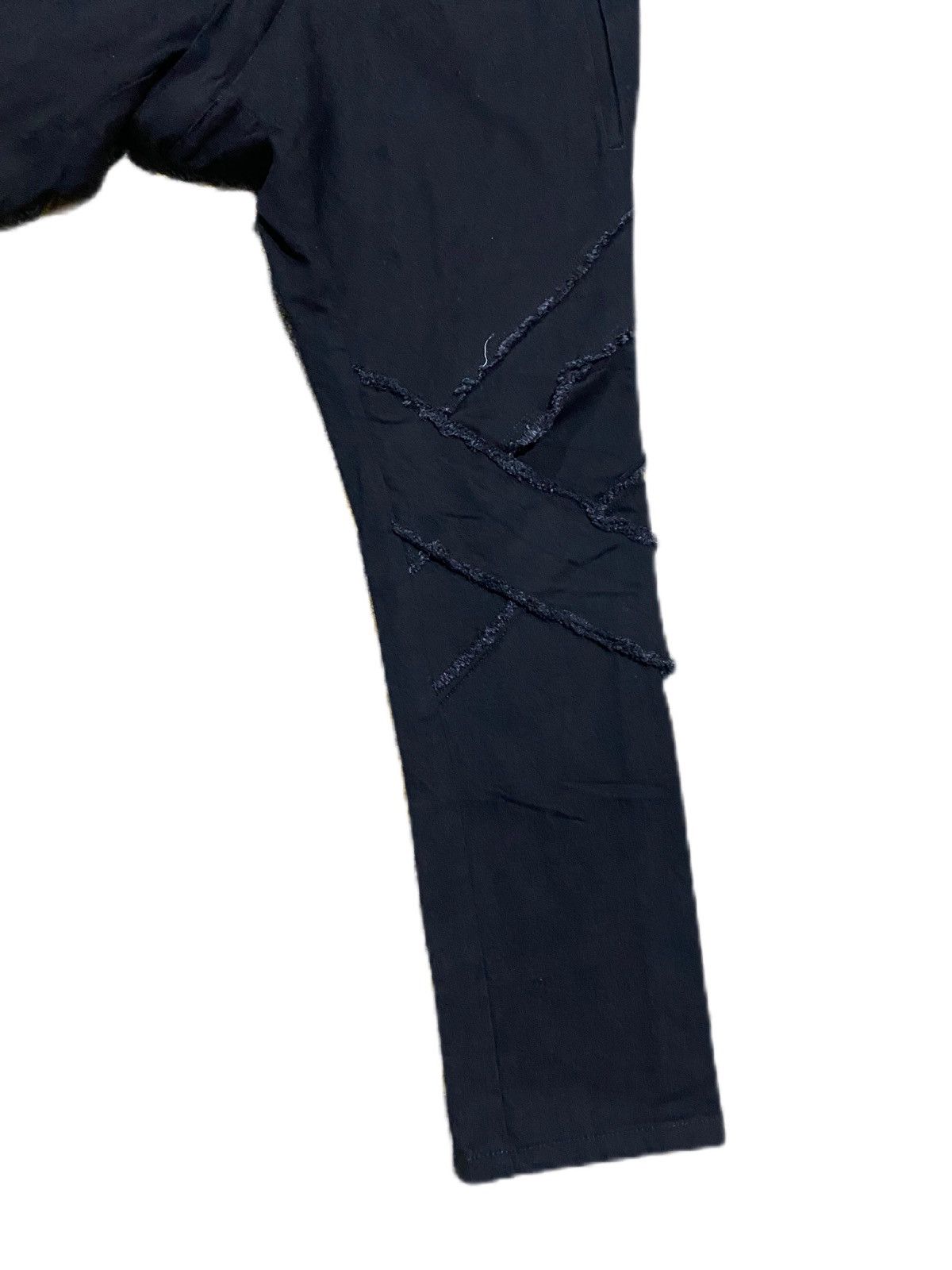 Japanese Brand × kiryuyrik JAPAN AVANT-GARDE DESIGN KIRYUYRIK BONDAGE DAMAGE PANTS Size US 30 / EU 46 - 10 Thumbnail