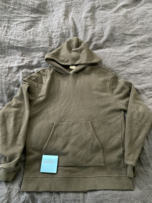 John elliott oversized cropped hot sale hoodie