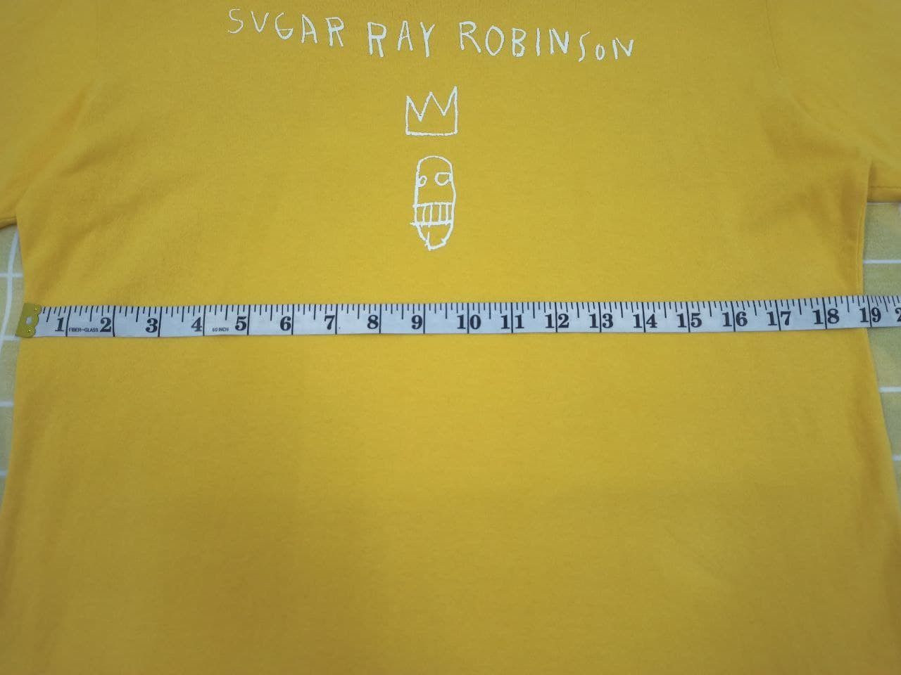 Jean-Michel Basquiat × Uniqlo × Vintage Jean Michel Basquiat SUGAR RAY ROBINSON T Size US M / EU 48-50 / 2 - 4 Thumbnail