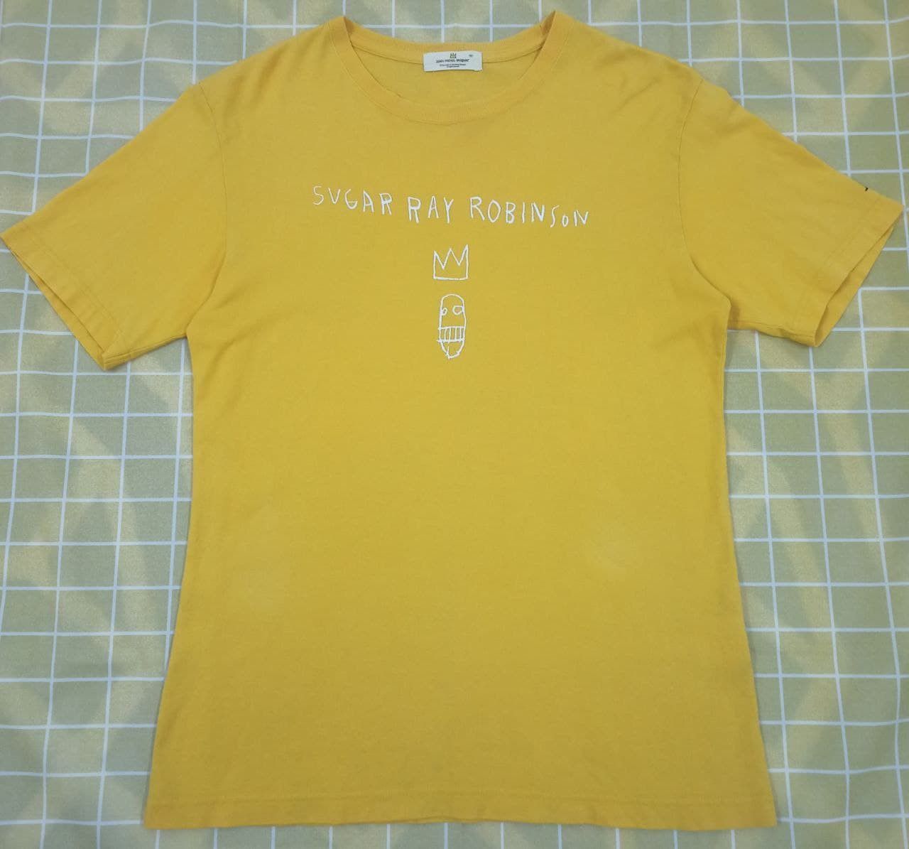 Jean-Michel Basquiat × Uniqlo × Vintage Jean Michel Basquiat SUGAR RAY ROBINSON T Size US M / EU 48-50 / 2 - 1 Thumbnail