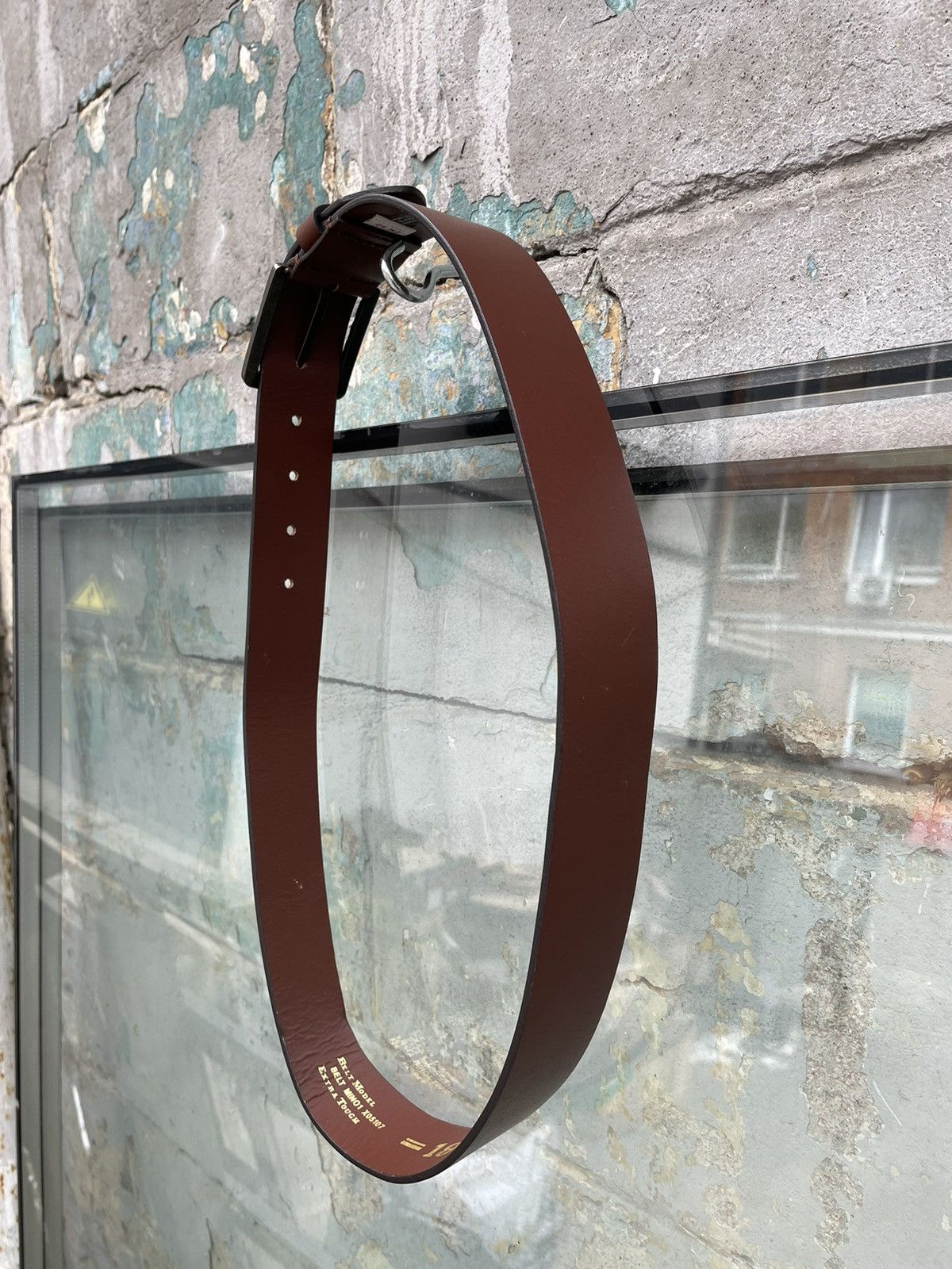 Diesel × Japanese Brand Diesel Logo Y2K Seditionaries Leather Belt Made in Italy Size ONE SIZE - 2 Thumbnail