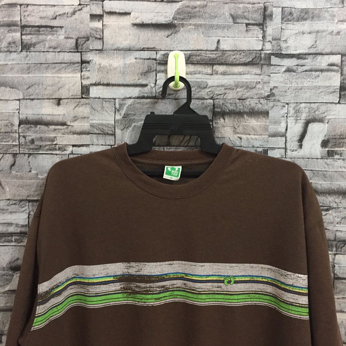 Hang Ten Vintage HANG TEN t shirt california oversized 4L fit 2XL Size US XXL / EU 58 / 5 - 3 Thumbnail