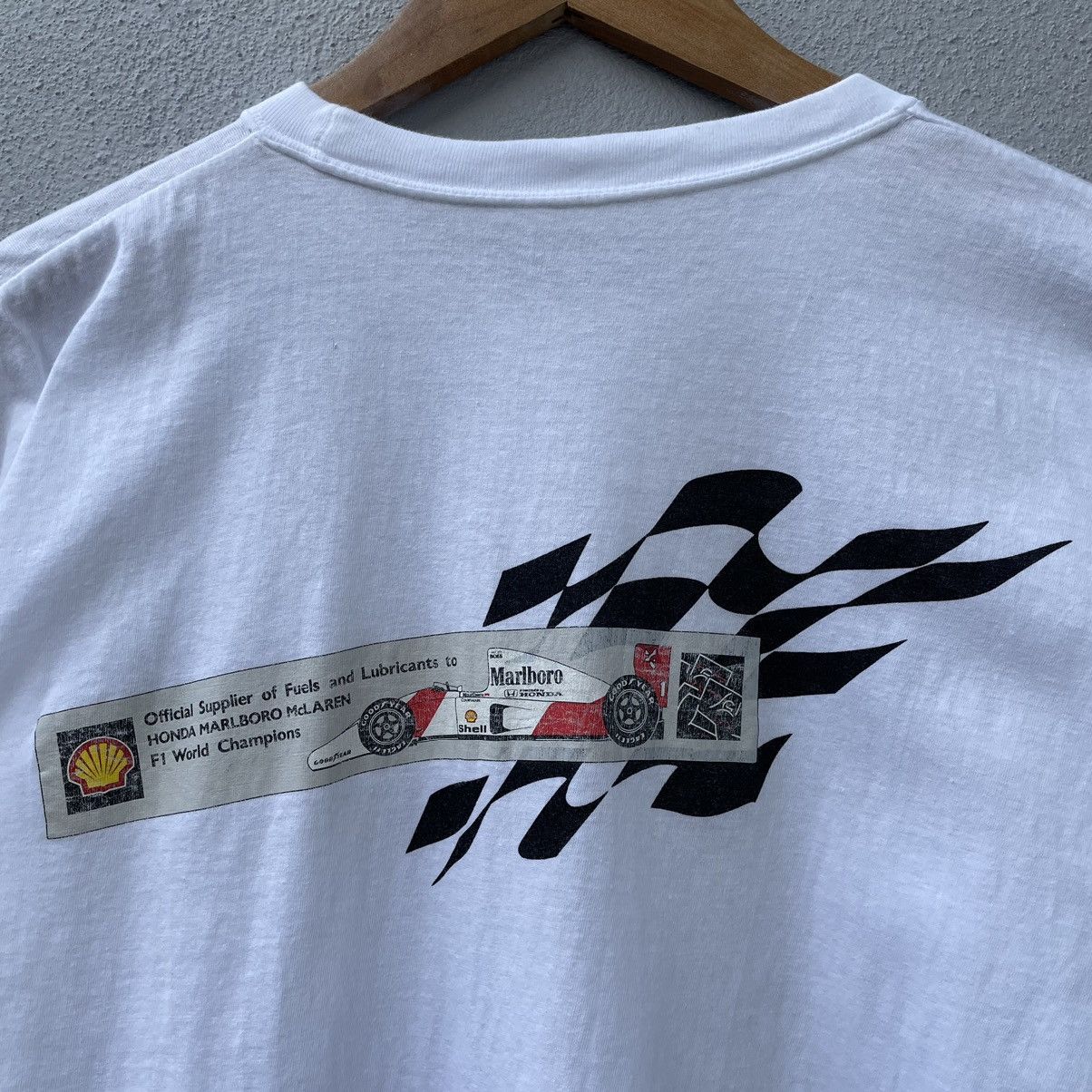 Honda Vintage Honda McLaren Formula 1 Tee Shirt Size US M / EU 48-50 / 2 - 4 Thumbnail