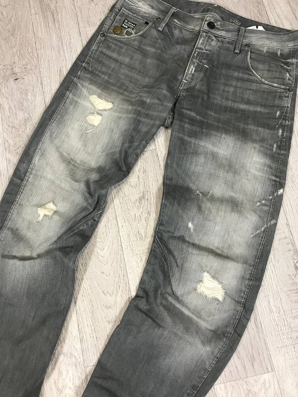 G-Star G Star distressed denim jeans Size US 32 / EU 48 - 3 Thumbnail