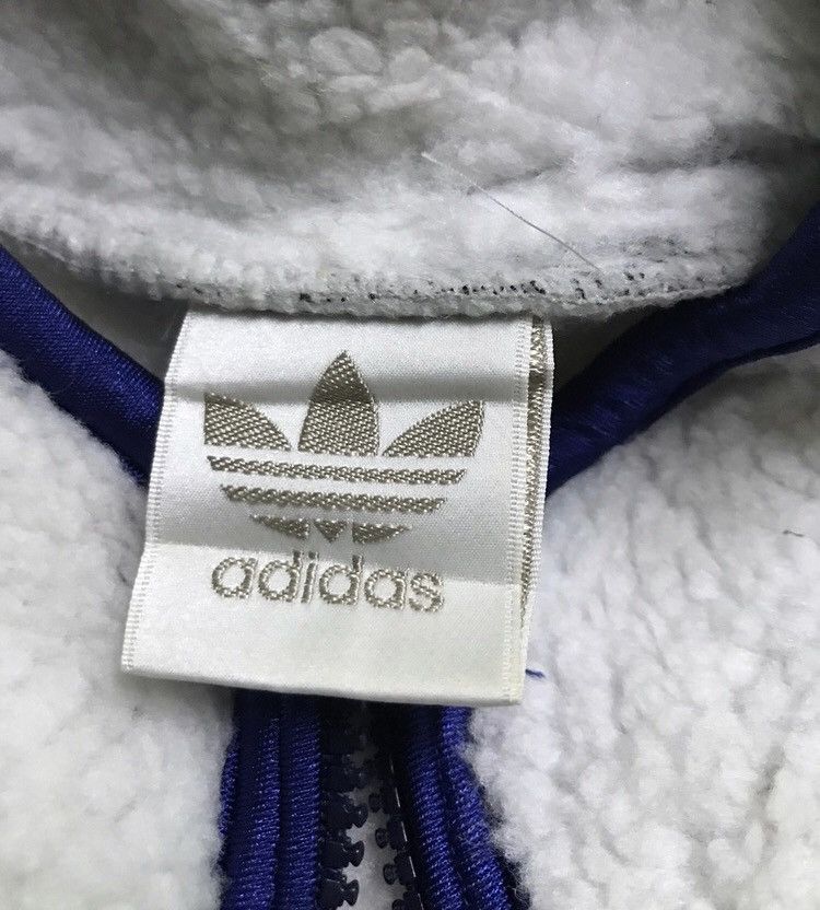 Vintage Vintage Adidas sherpa lining jacket Size US L / EU 52-54 / 3 - 4 Thumbnail