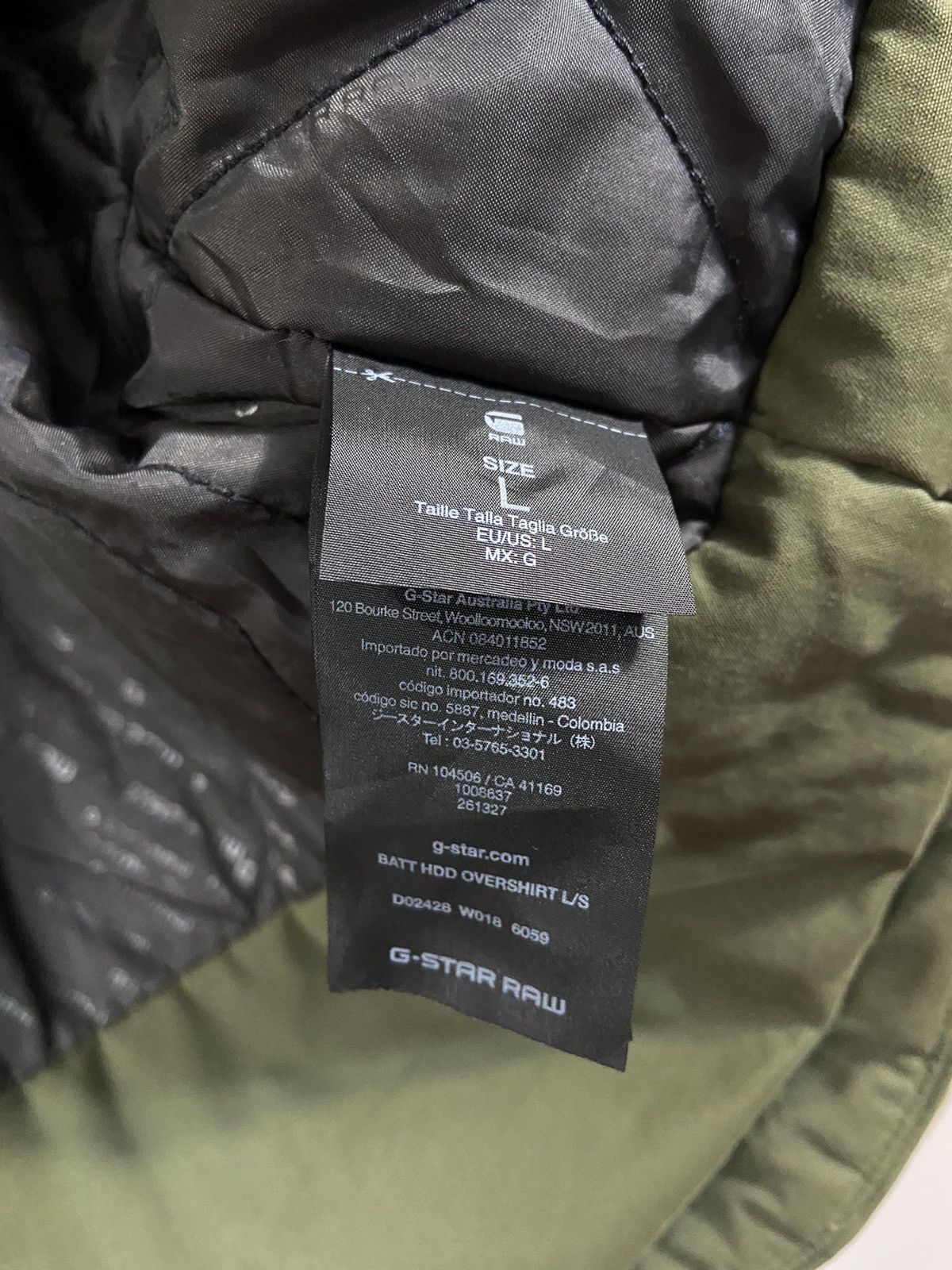 G-Star G Star Raw Jacket Nylon Size US L / EU 52-54 / 3 - 14 Thumbnail