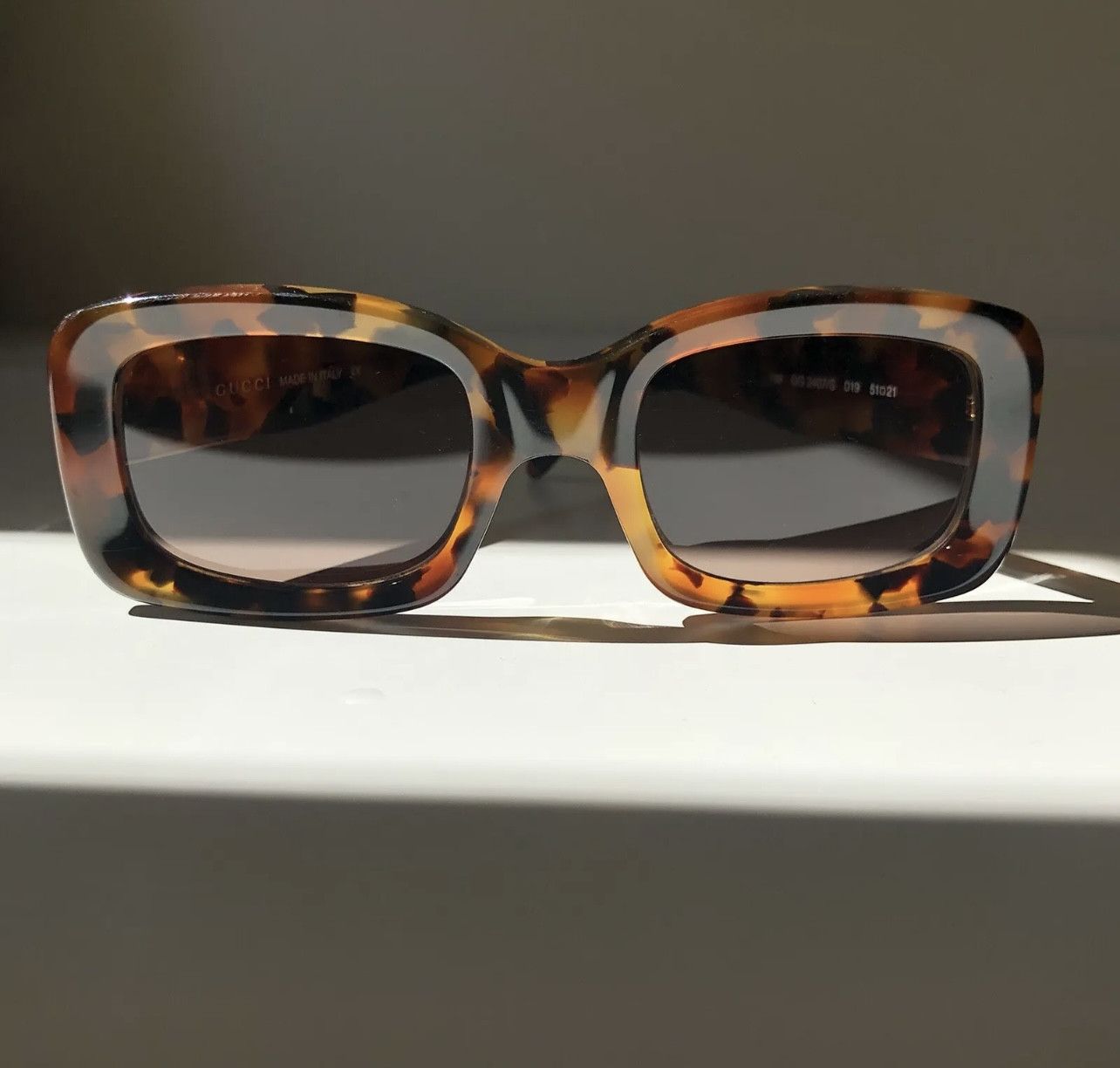 Gucci 🔥vintage GG2407/S rare Gucci interlocking sunglasses Size ONE SIZE - 8 Thumbnail