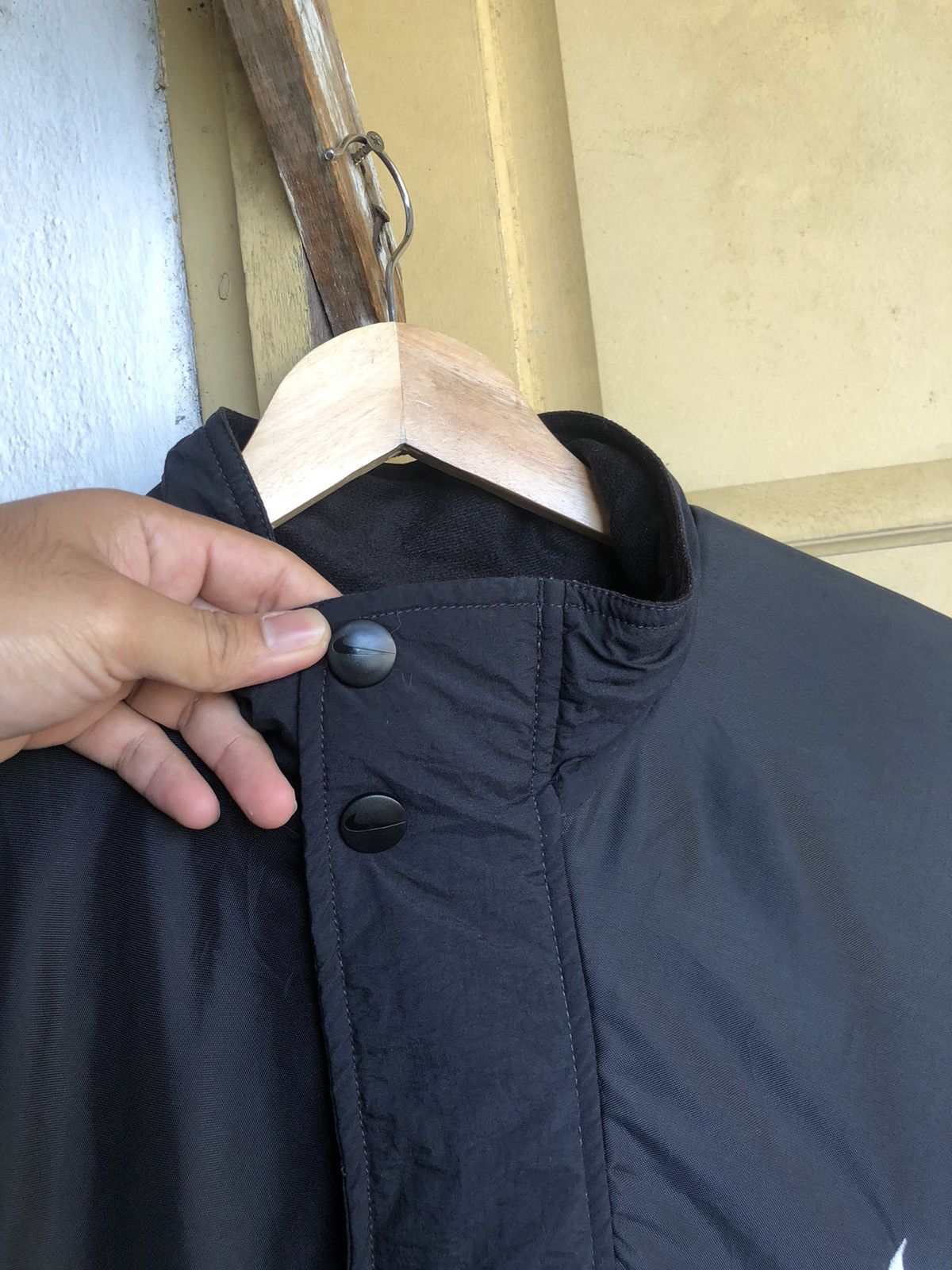 Nike 🥷🏿Vintage 90s Nike Small Swoosh Padded Jacket Size US L / EU 52-54 / 3 - 6 Thumbnail