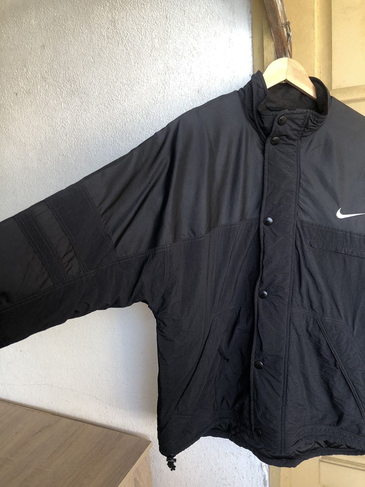 Nike 🥷🏿Vintage 90s Nike Small Swoosh Padded Jacket Size US L / EU 52-54 / 3 - 8 Thumbnail