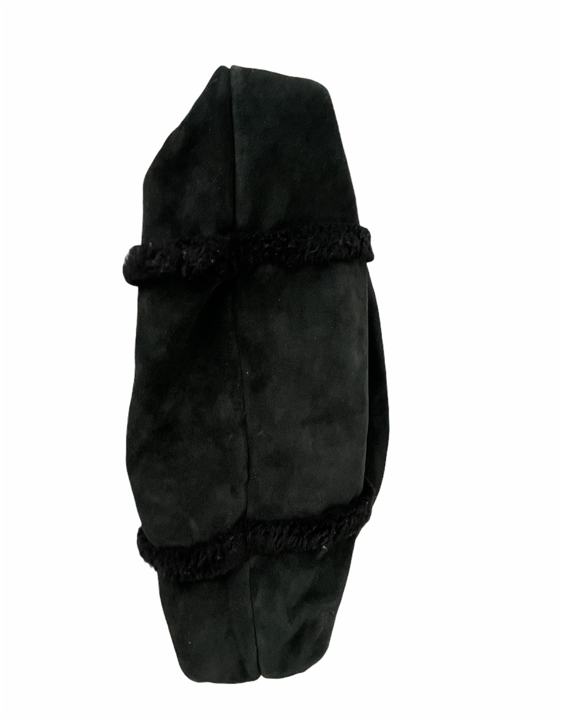 Ugg 🔥 Women Black UGG large hobo suede bag leather strap rare Size ONE SIZE - 5 Thumbnail