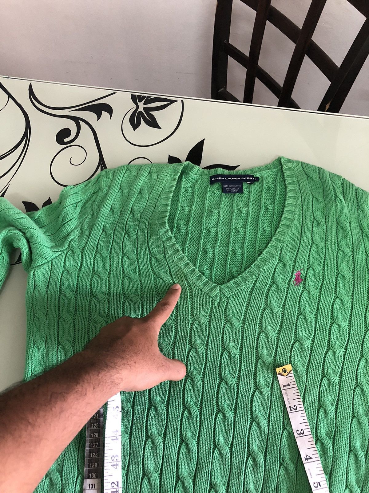 Polo Ralph Lauren Vintage Ralph Lauren Sport Knit Gaudy Cardigan Women Size L / US 10 / IT 46 - 19 Thumbnail