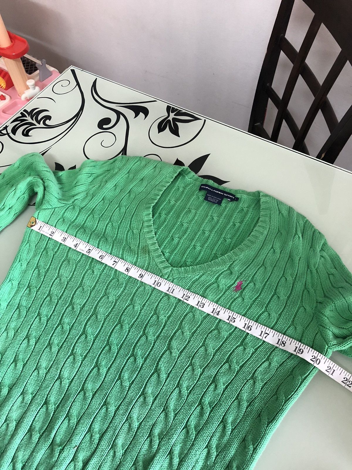 Polo Ralph Lauren Vintage Ralph Lauren Sport Knit Gaudy Cardigan Women Size L / US 10 / IT 46 - 20 Thumbnail