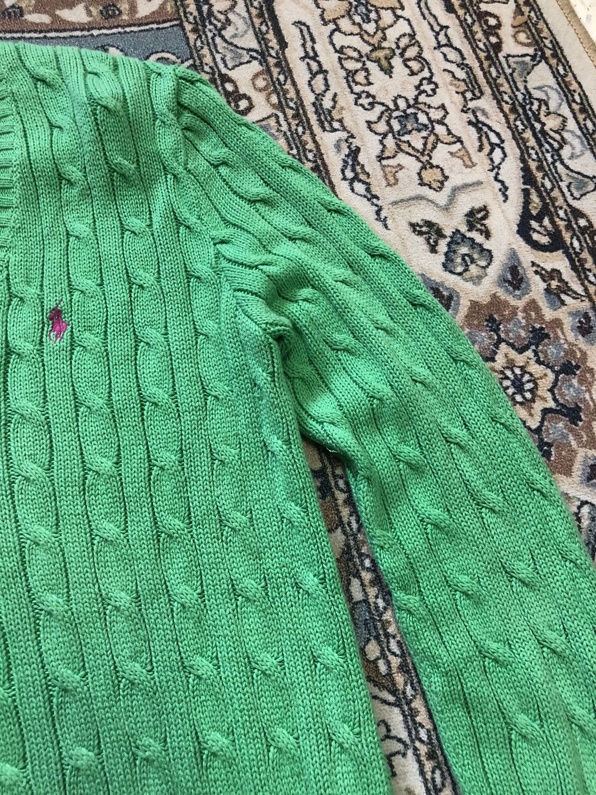 Polo Ralph Lauren Vintage Ralph Lauren Sport Knit Gaudy Cardigan Women Size L / US 10 / IT 46 - 6 Thumbnail