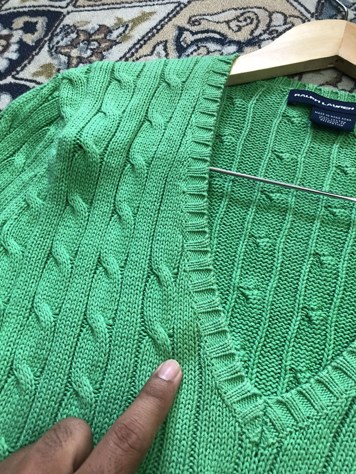 Polo Ralph Lauren Vintage Ralph Lauren Sport Knit Gaudy Cardigan Women Size L / US 10 / IT 46 - 18 Thumbnail