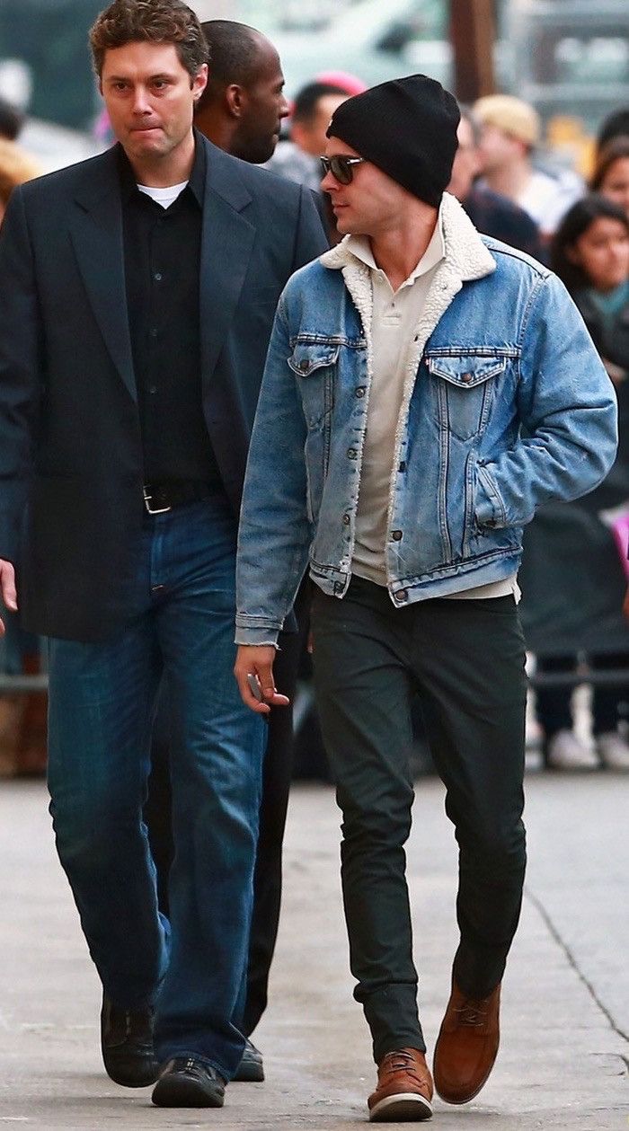 Levi's Vintage Levis Sherpa Distressed Colour Trucker Denim Jackets Size US L / EU 52-54 / 3 - 6 Thumbnail