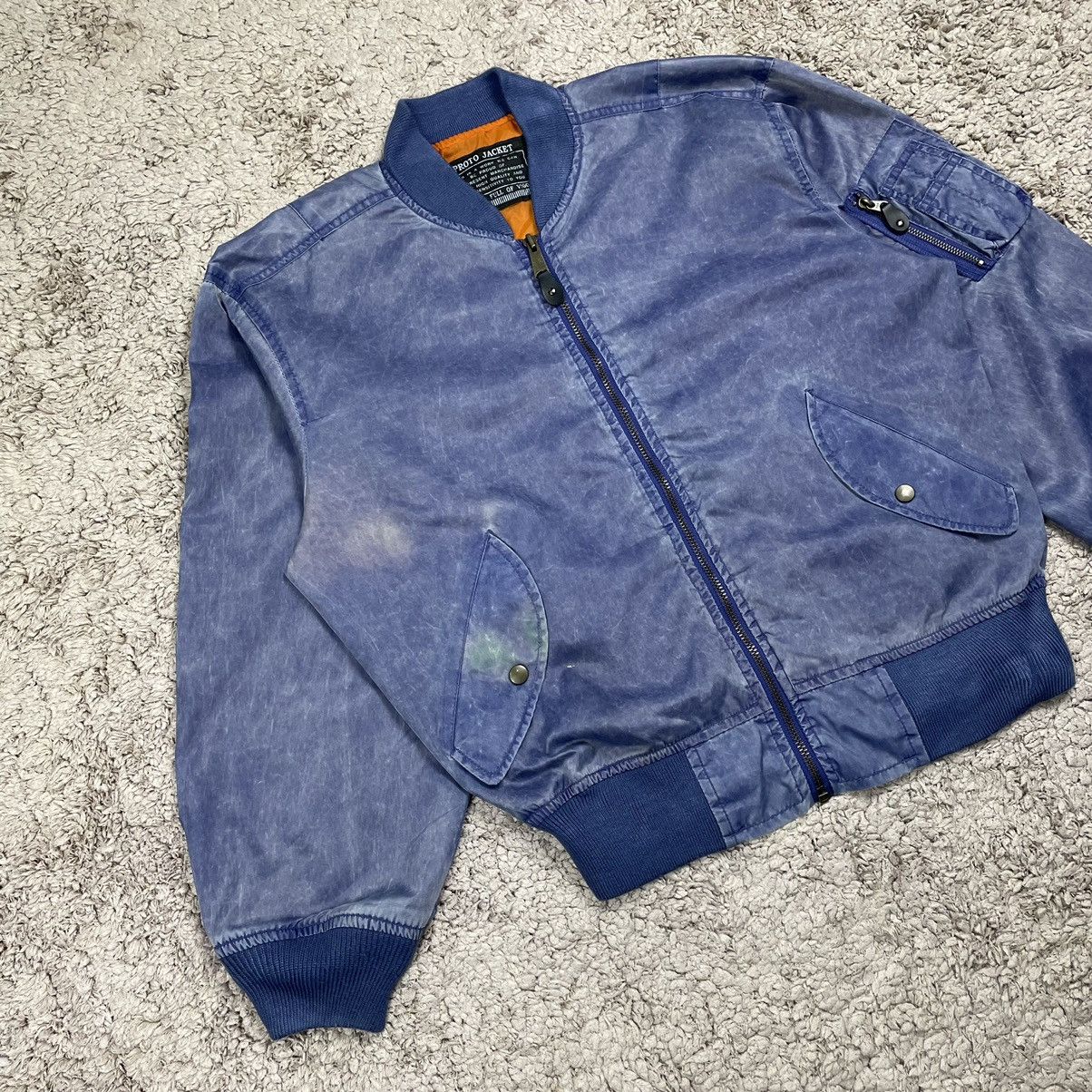 Japanese Brand × Vintage Vintage Faded Japan Bomber Jacket Size US M / EU 48-50 / 2 - 3 Thumbnail