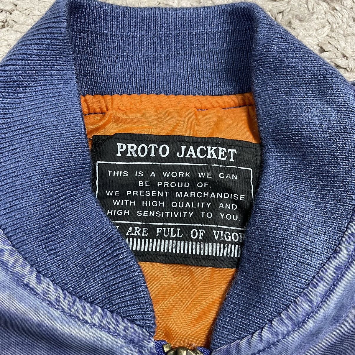 Japanese Brand × Vintage Vintage Faded Japan Bomber Jacket Size US M / EU 48-50 / 2 - 11 Thumbnail