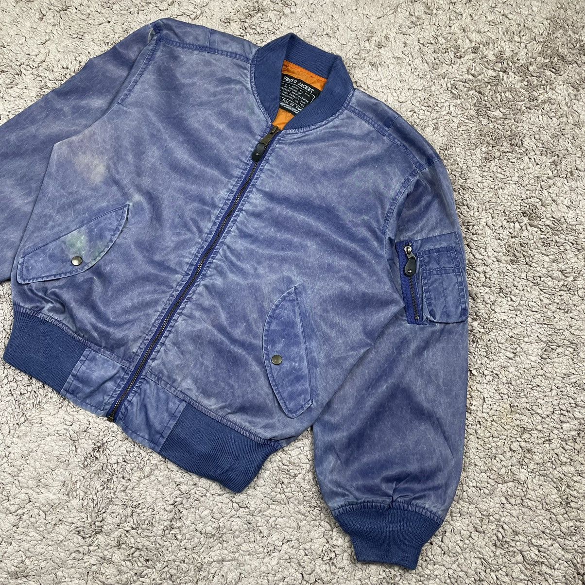 Japanese Brand × Vintage Vintage Faded Japan Bomber Jacket Size US M / EU 48-50 / 2 - 4 Thumbnail