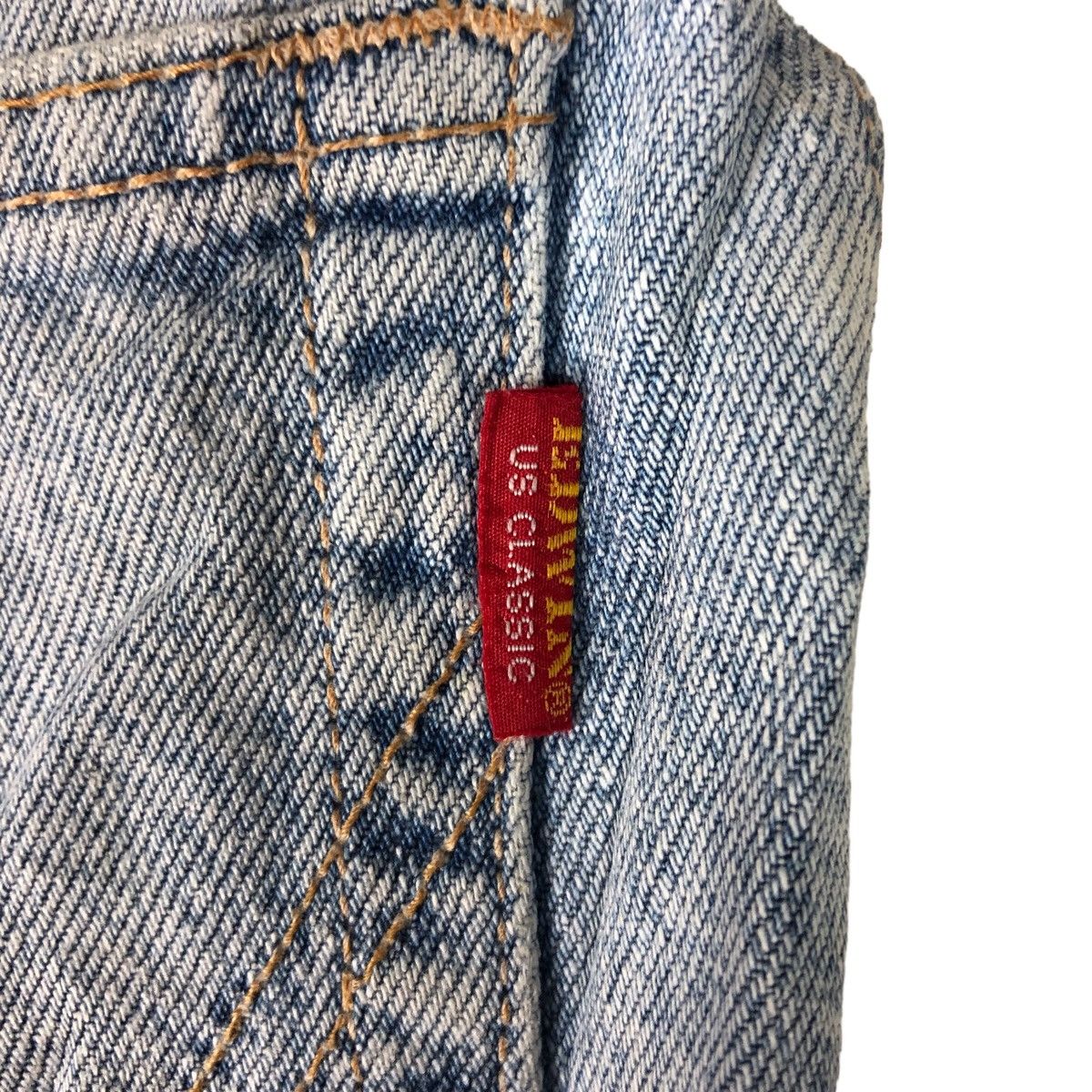 Edwin Vintage EDWIN US CLASSIC Distressed Denim Size US 33 - 7 Thumbnail