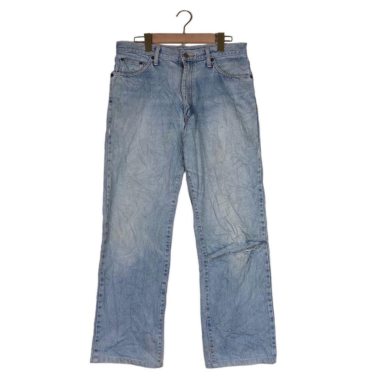 Edwin Vintage EDWIN US CLASSIC Distressed Denim Size US 33 - 1 Thumbnail