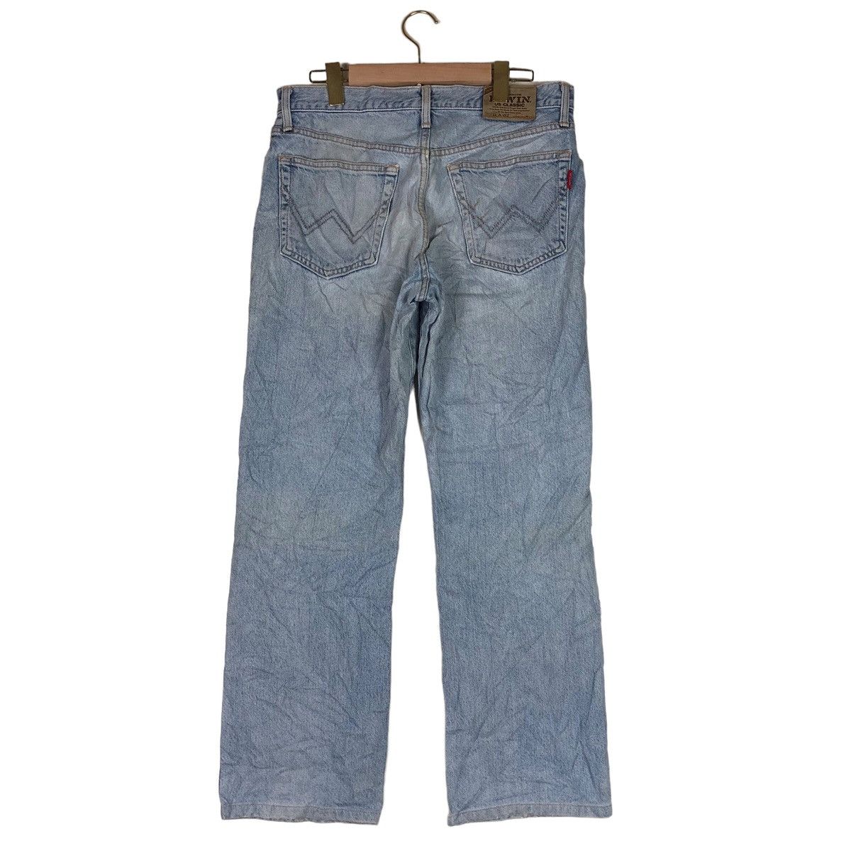 Edwin Vintage EDWIN US CLASSIC Distressed Denim Size US 33 - 5 Thumbnail