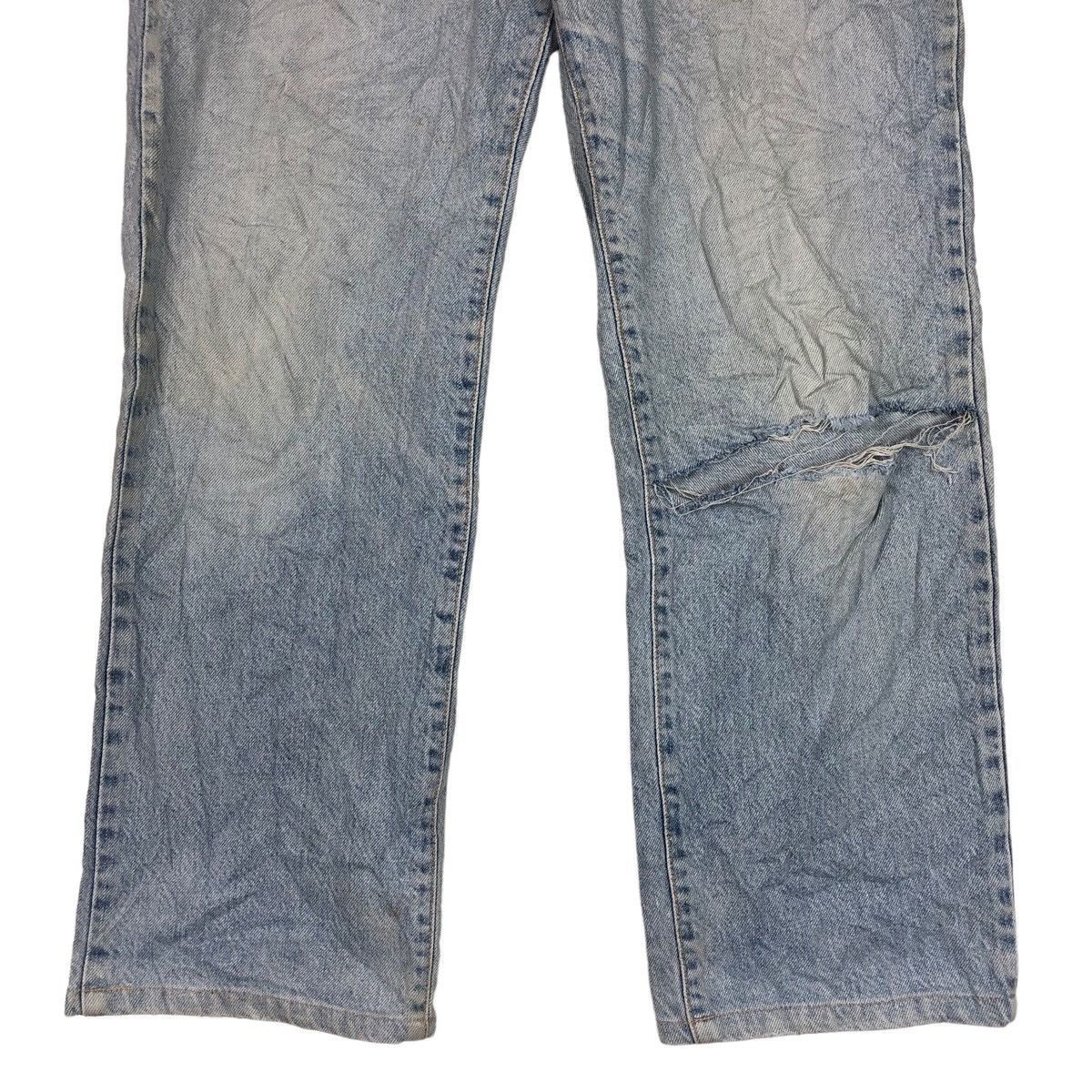 Edwin Vintage EDWIN US CLASSIC Distressed Denim Size US 33 - 3 Thumbnail