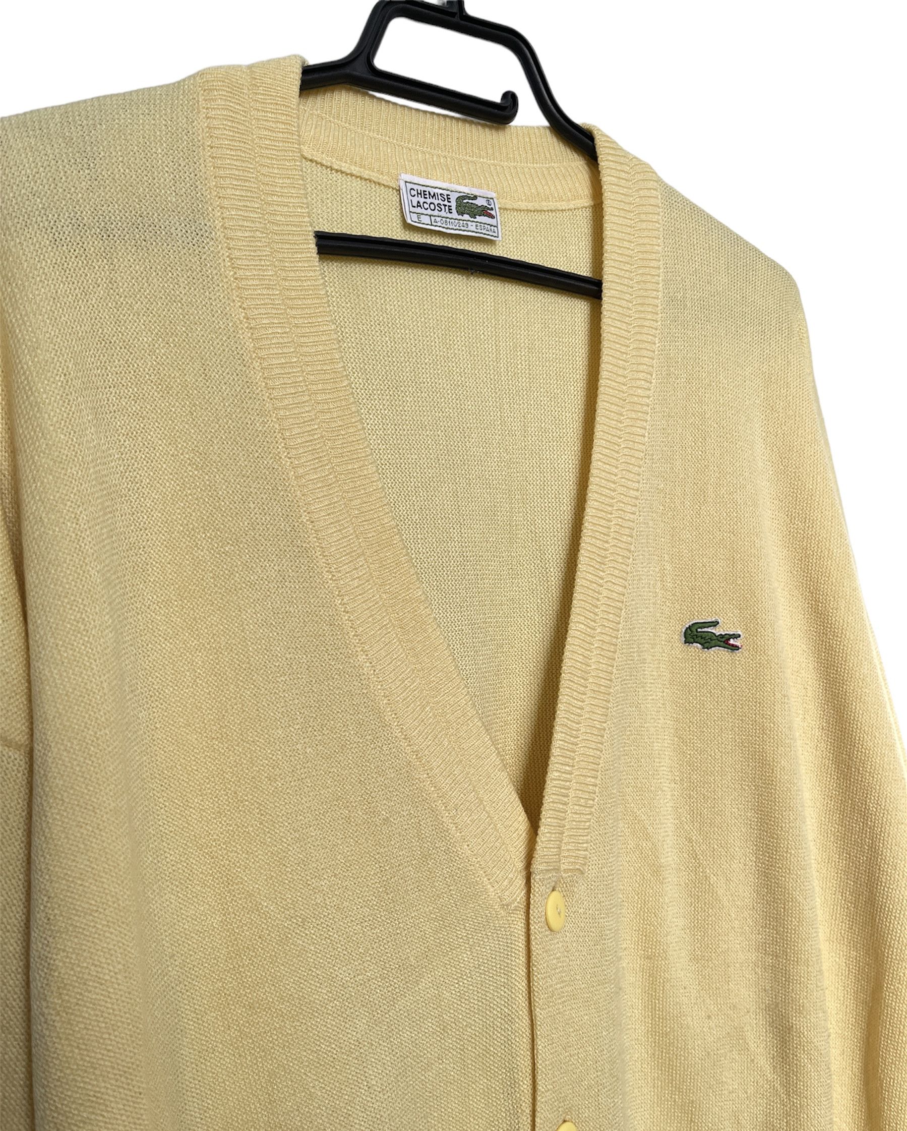 Lacoste 🔥wool jumper sweater cardigan lacoste size xl Size US XL / EU 56 / 4 - 3 Thumbnail