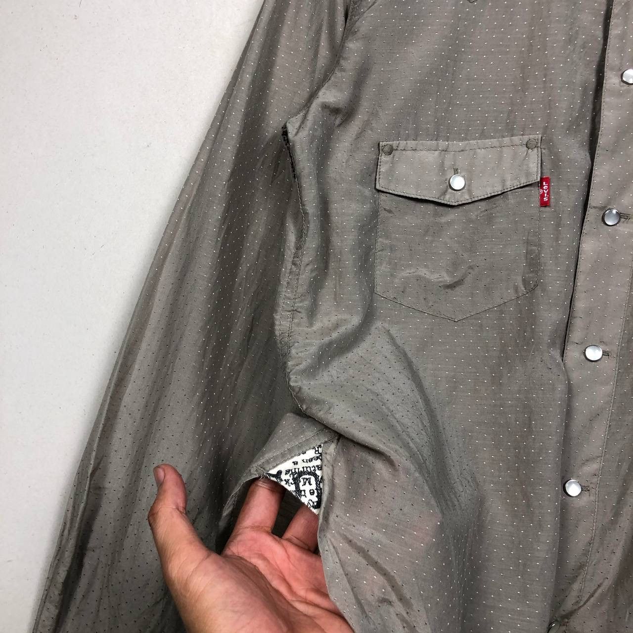 Kazuki Kuraishi × Levi's × Takahiromiyashita The Soloist. Vtg 90s Levi’s X Takahiro Miyashita X Kazuki Kuraishi Shirt Size US M / EU 48-50 / 2 - 4 Thumbnail