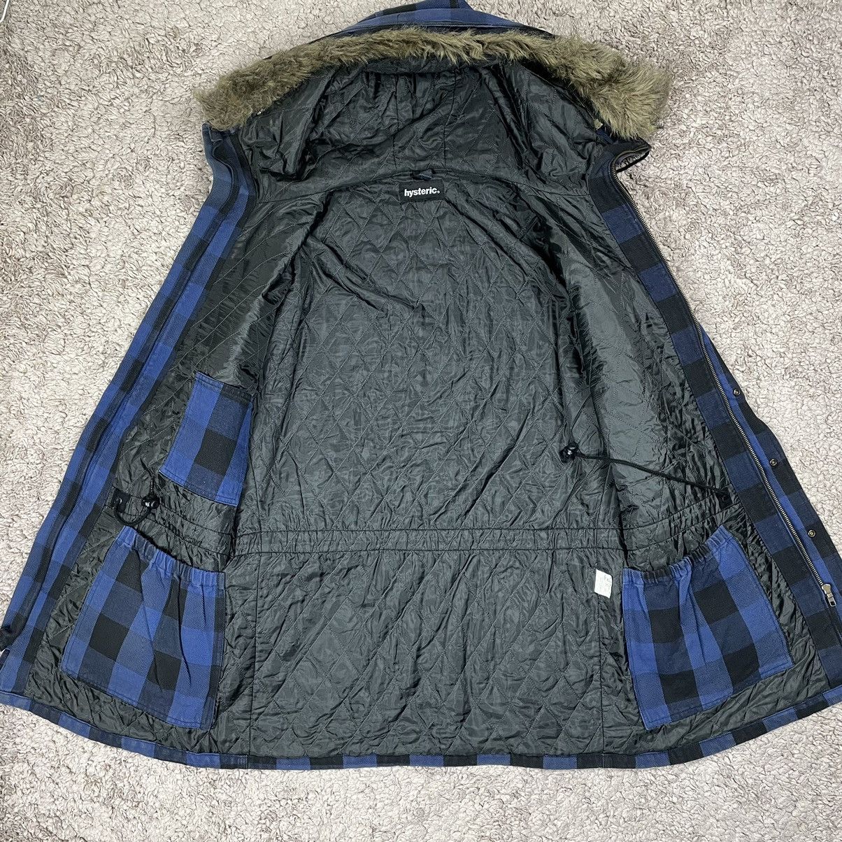 Hysteric Glamour × Japanese Brand × Vintage Vintage Hysteric Glamour Heavy Coat Hoodie Jacket Size US L / EU 52-54 / 3 - 16 Thumbnail