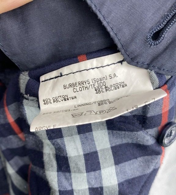 Burberry 🔥 Rare Burberry vintage navy Hooded novacheck Jacket M Size US M / EU 48-50 / 2 - 10 Thumbnail