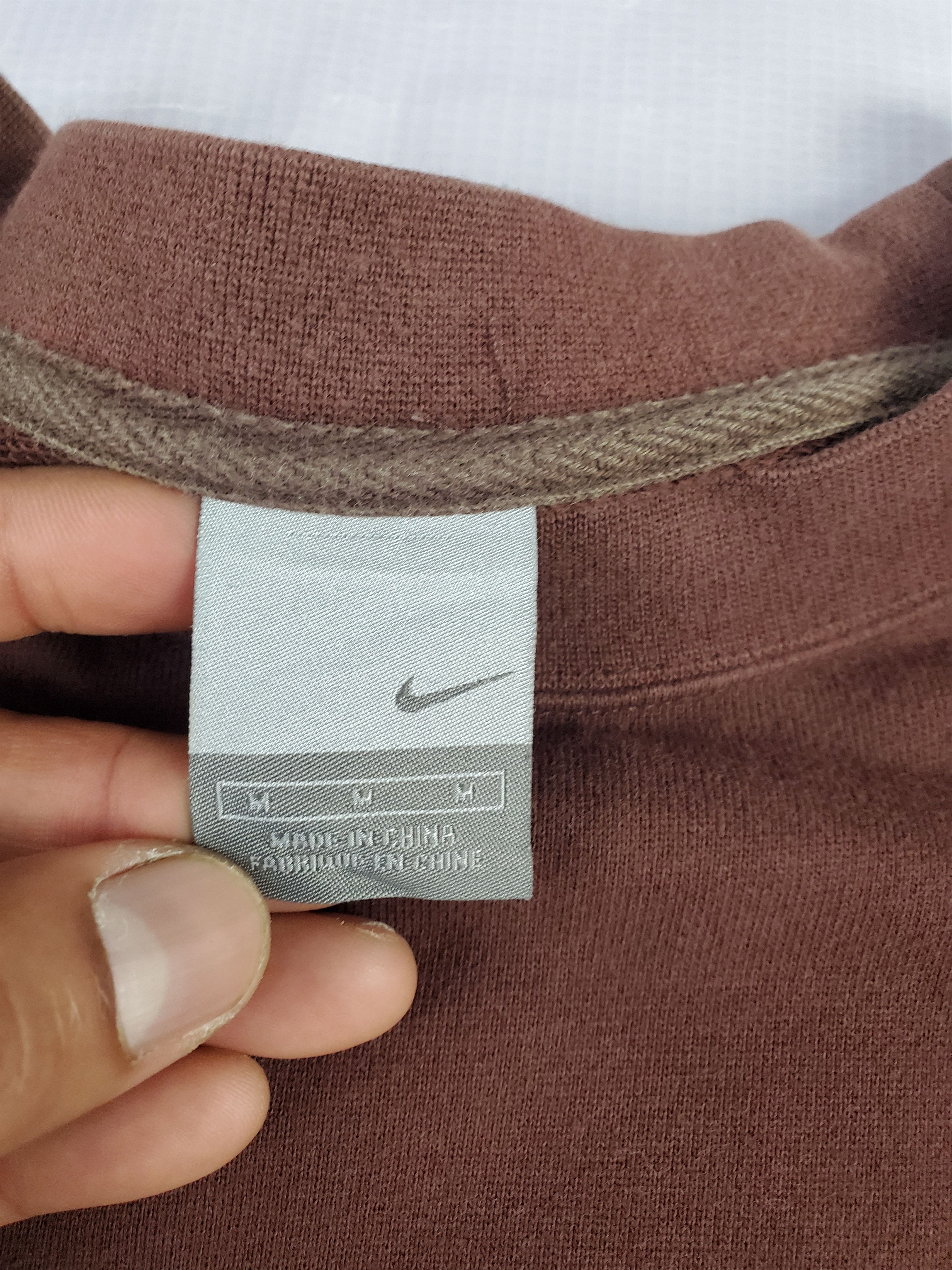 Nike × Vintage Vintage Nike Go Wild Brown Size US M / EU 48-50 / 2 - 7 Thumbnail