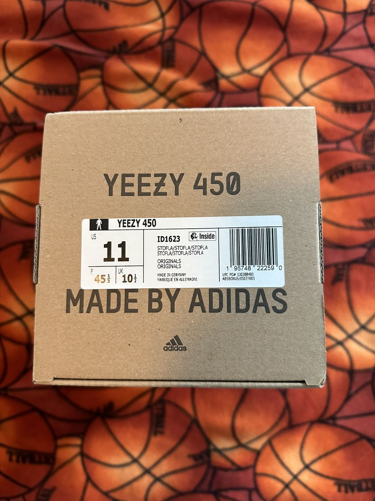 Adidas Yeezy 450 Stone Flax Size US 11 / EU 44 - 6 Thumbnail