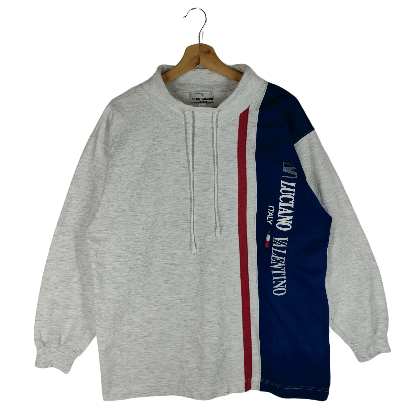image of Italian Designers Luciano Valentino Sweaters in White Smoke, Men's (Size Large)