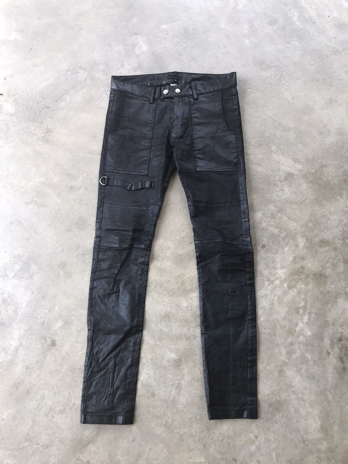 99%IS- 99%is Punk Bondage Tactical Wax Cargo Pant Size US 27 - 1 Thumbnail