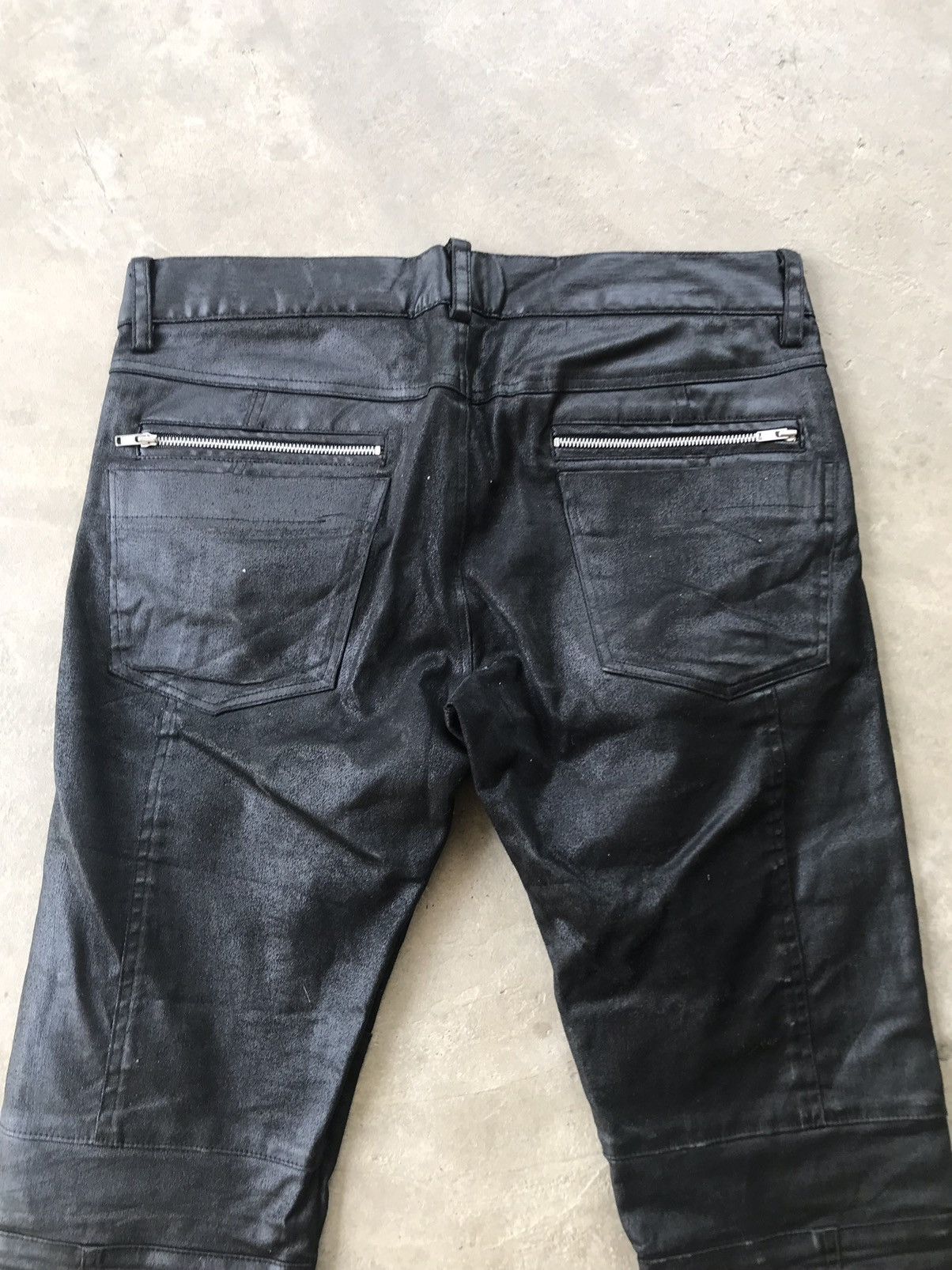99%IS- 99%is Punk Bondage Tactical Wax Cargo Pant Size US 27 - 4 Thumbnail