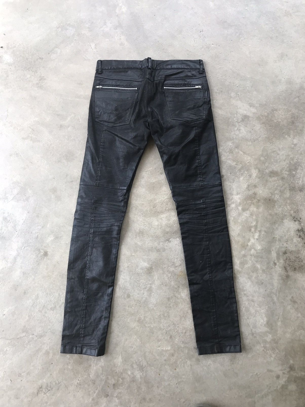 99%IS- 99%is Punk Bondage Tactical Wax Cargo Pant Size US 27 - 2 Thumbnail