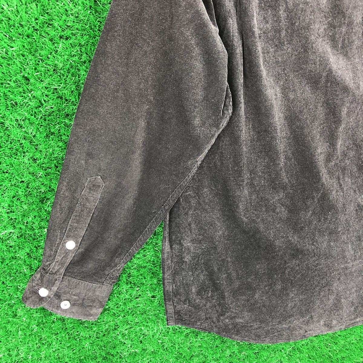 Kansai Yamamoto Vintage Corduroy Dark Brown Shirt by Kansai Jeans Size US M / EU 48-50 / 2 - 6 Thumbnail