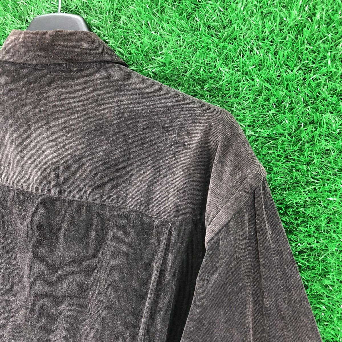 Kansai Yamamoto Vintage Corduroy Dark Brown Shirt by Kansai Jeans Size US M / EU 48-50 / 2 - 5 Thumbnail