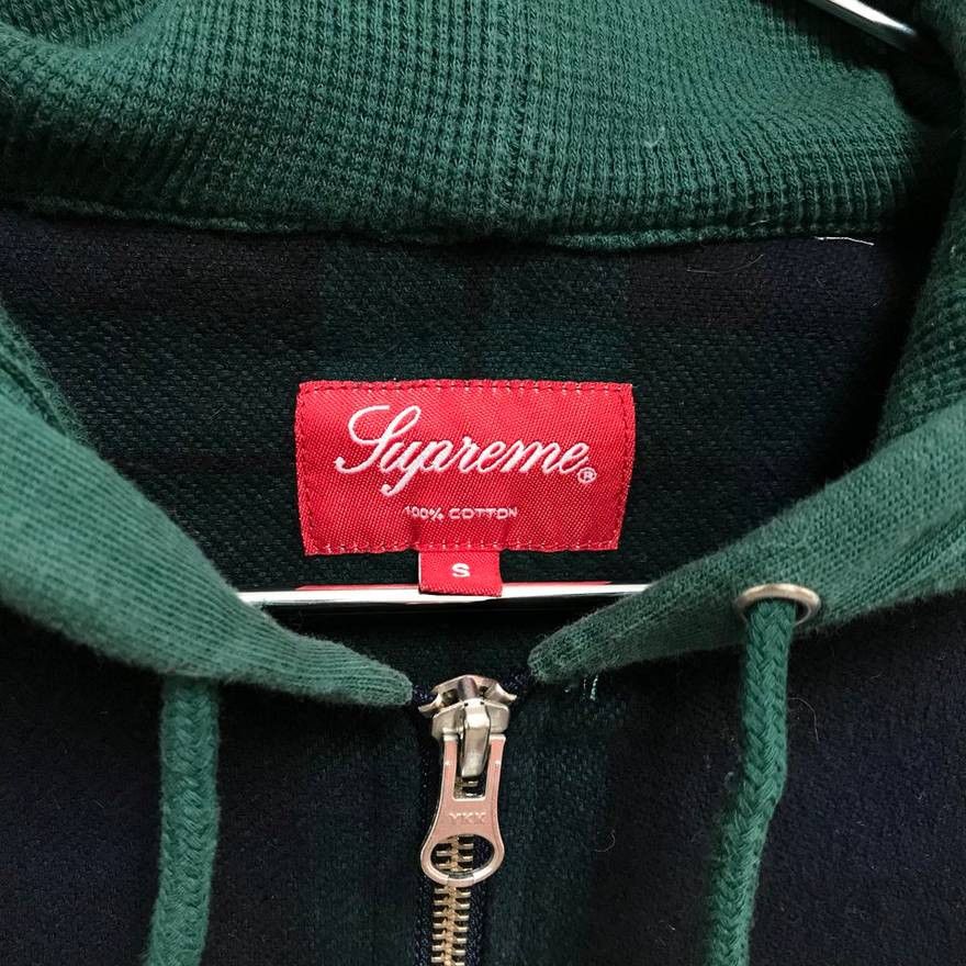 Supreme Supreme Plaid Quarterzip Flannel Green Size US S / EU 44-46 / 1 - 3 Thumbnail